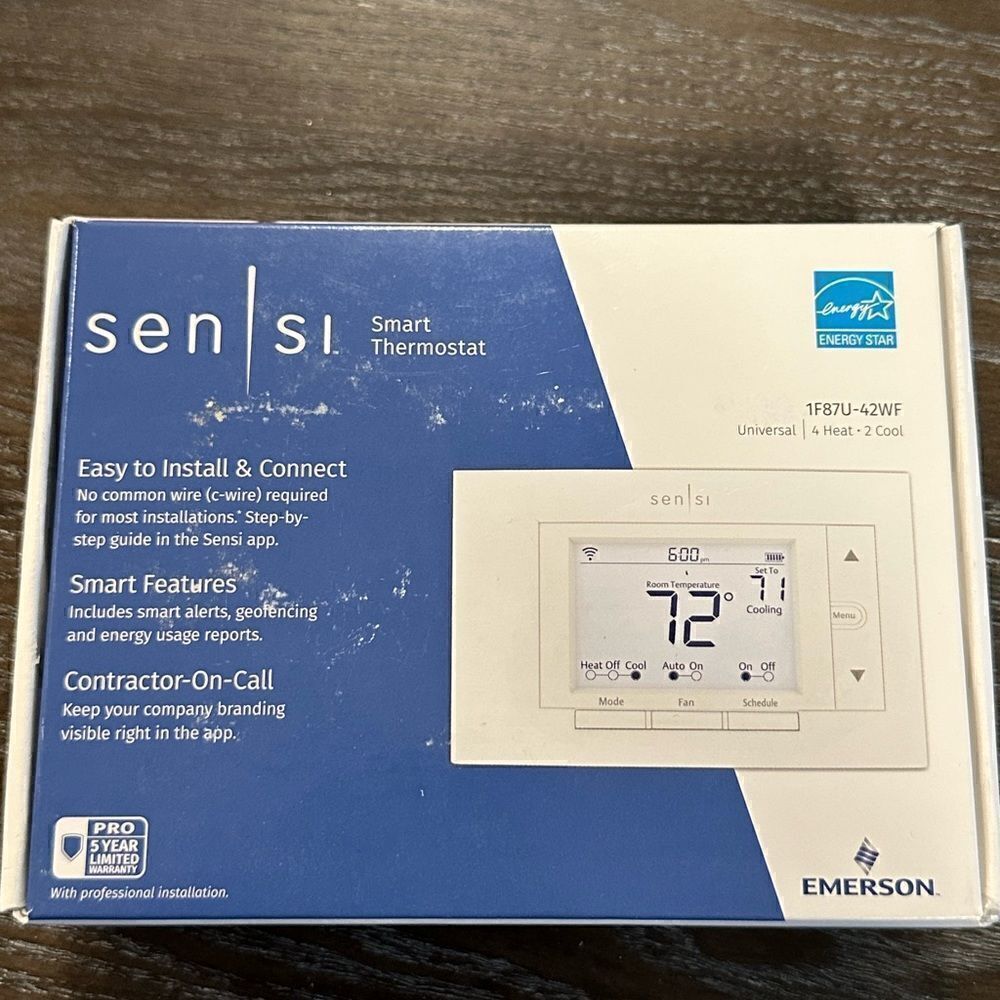 Sensi Smart Thermostat WiFi 1F87U-42WF NEW